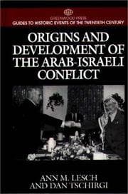 Tapa de Origins and development of the Arab-Israeli conflict