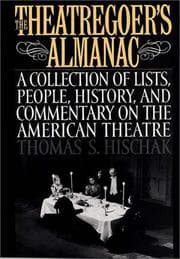 Tapa de The theatregoer's almanac