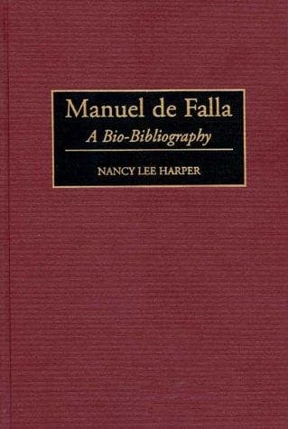 Tapa de Manuel de Falla