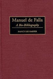 Tapa de Manuel de Falla