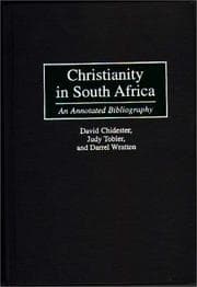 Tapa de Christianity in South Africa