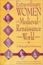 Tapa de Extraordinary women of the Medieval and Renaissance world