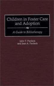 Tapa de Children in foster care and adoption