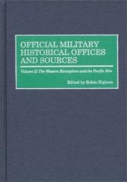 Tapa de Official Military Historical Offices and Sources: Volume II