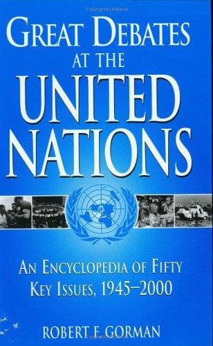 Tapa de Great debates at the United Nations