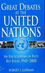 Tapa de Great debates at the United Nations