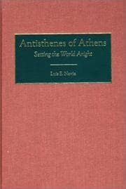 Tapa de Antisthenes of Athens