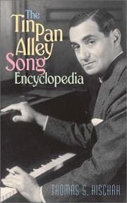 Tapa de The Tin Pan Alley Song Encyclopedia
