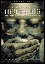 Tapa de Encyclopedia of Literature and Politics