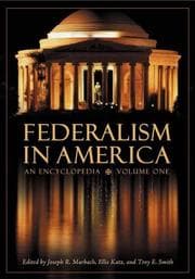 Tapa de Federalism in America