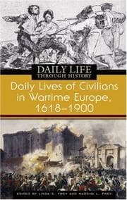 Tapa de Daily lives of civilians in wartime Europe, 1618-1900