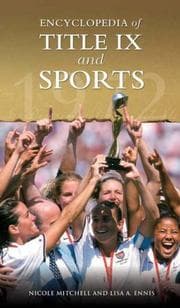 Tapa de Encyclopedia of Title IX and sports