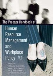Tapa de Praeger Handbook of Human Resource Management and Workplace Policy