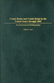 Tapa de Comic Books and Comic Strips in the United States through 2005