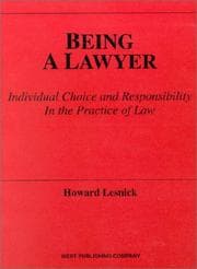 Tapa de Being a lawyer