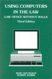 Tapa de Using computers in the law