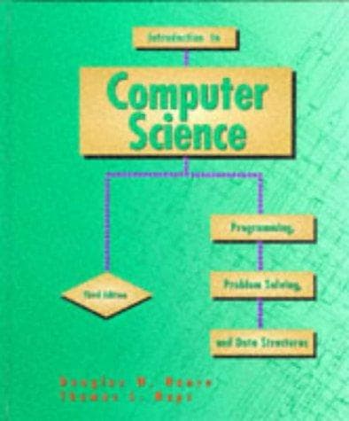 Tapa de Introduction to computer science