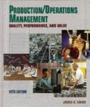 Tapa de Production & Operations Management
