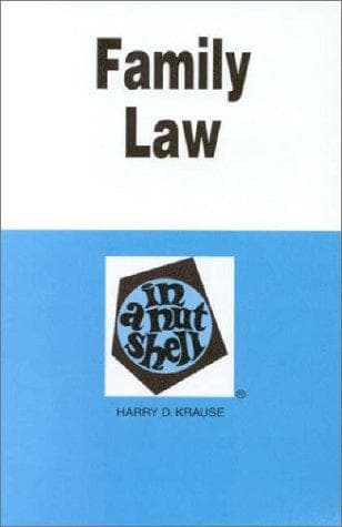 Tapa de Family law in a nutshell