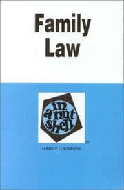 Tapa de Family law in a nutshell