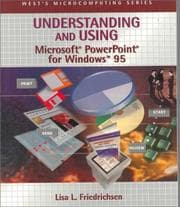 Tapa de Understanding and usingMicrosoft PowerPoint for Windows 95