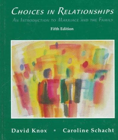 Tapa de Choices in relationships
