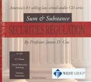 Tapa de Sum & Substance Audio Set on Securities Regulation (Sum & Substance)