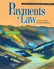 Tapa de Payments law