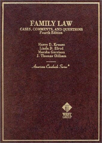 Tapa de Family law