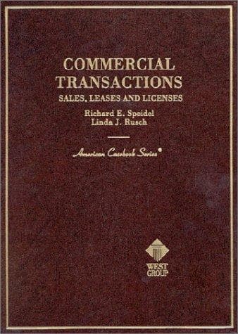 Tapa de Commercial transactions