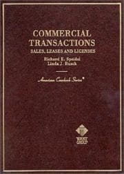Tapa de Commercial transactions