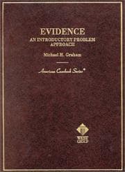 Tapa de Graham's Evidence Casebook