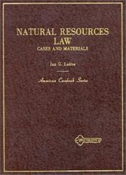 Tapa de Natural resources law