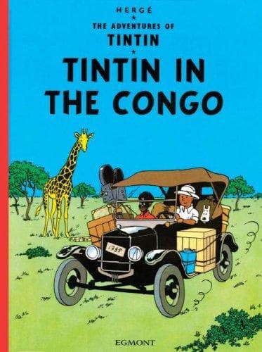 Tapa de Tintin au Congo