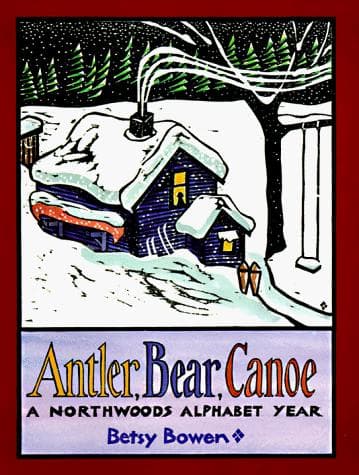 Tapa de Antler, Bear, Canoe