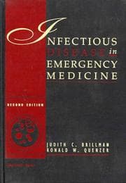 Tapa de Infectious disease in emergency medicine