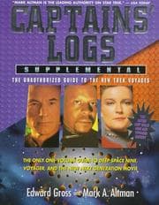 Tapa de Captains' logs supplemental