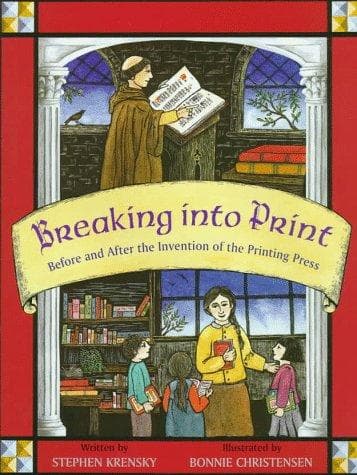 Tapa de Breaking into print