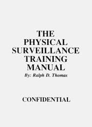 Tapa de Physical Surveillance Training Manual