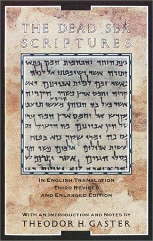 Tapa de The Dead Sea scriptures, in English translation