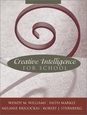 Tapa de Creative Intelligence for School