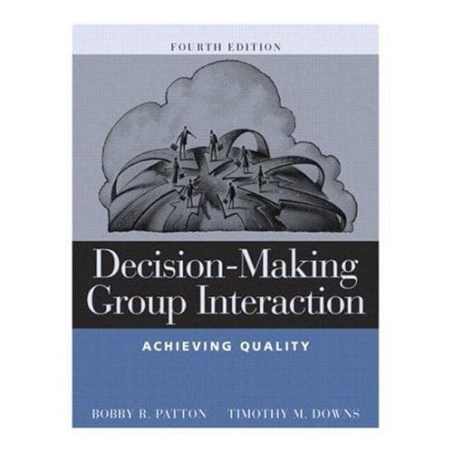 Tapa de Decision-making group interaction