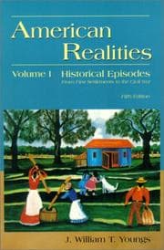 Tapa de American Realities, Volume I