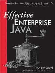 Tapa de Effective Enterprise Java (Effective Software Development Series)