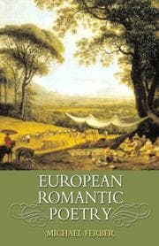 Tapa de European romantic poetry