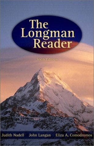 Tapa de The Longman reader