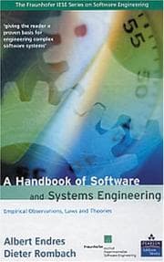 Tapa de A handbook of software and systems engineering