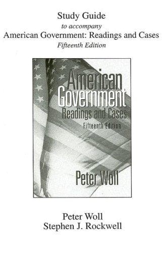 Tapa de American Government