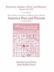 Tapa de Studying America Past and Present