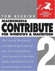 Tapa de Macromedia Contribute 2